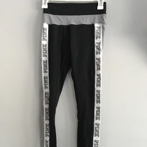 PINK leggings worn twice